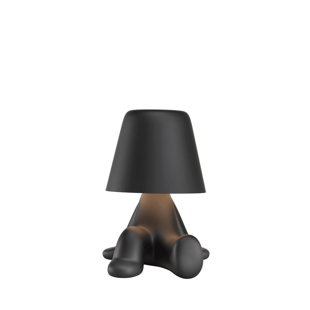 La lampe de table de Table des frères doux qeeboo, noir