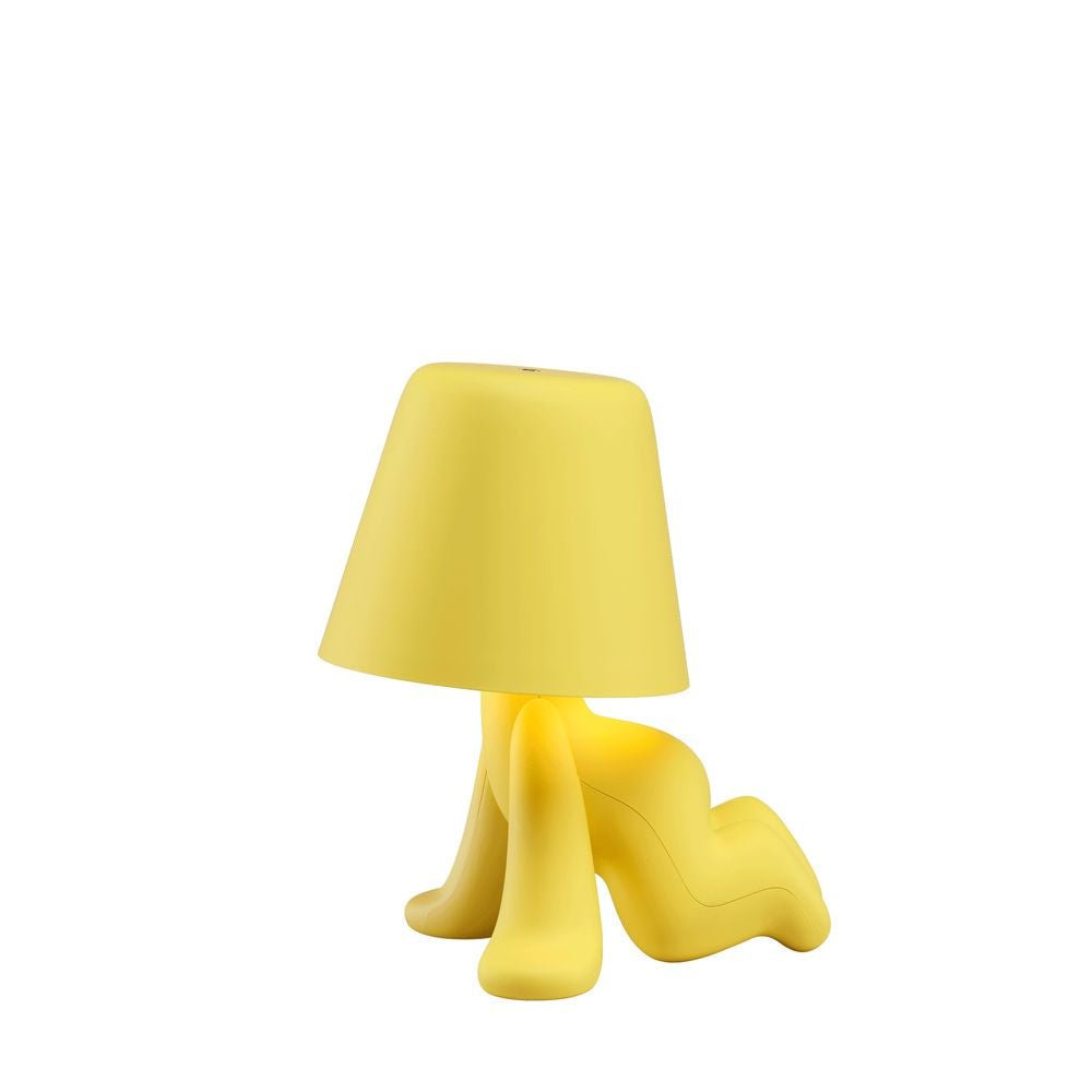 La lampe de table de Table des frères doux Qeeboo, jaune