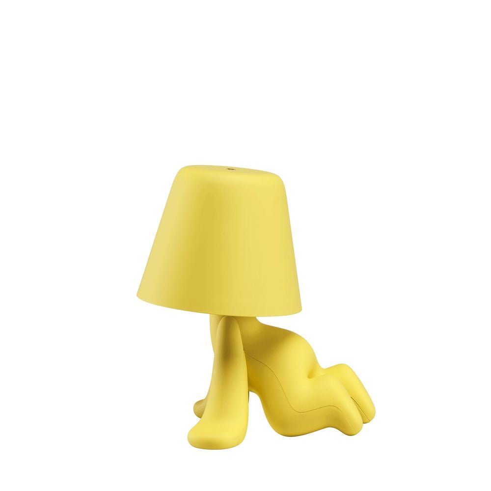 La lampe de table de Table des frères doux Qeeboo, jaune