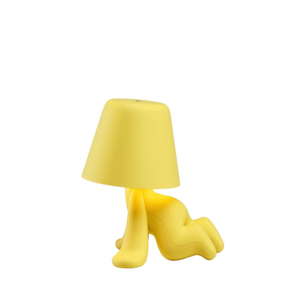 La lampe de table de Table des frères doux Qeeboo, jaune