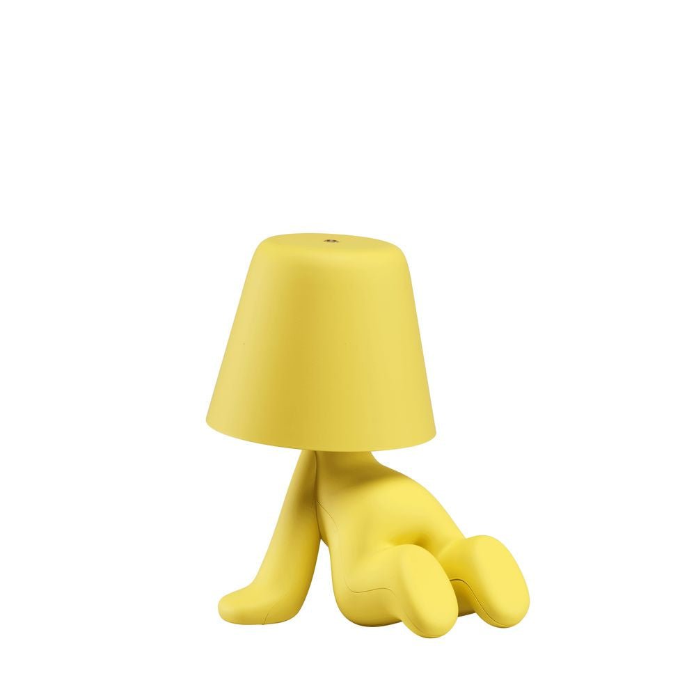 La lampe de table de Table des frères doux Qeeboo, jaune