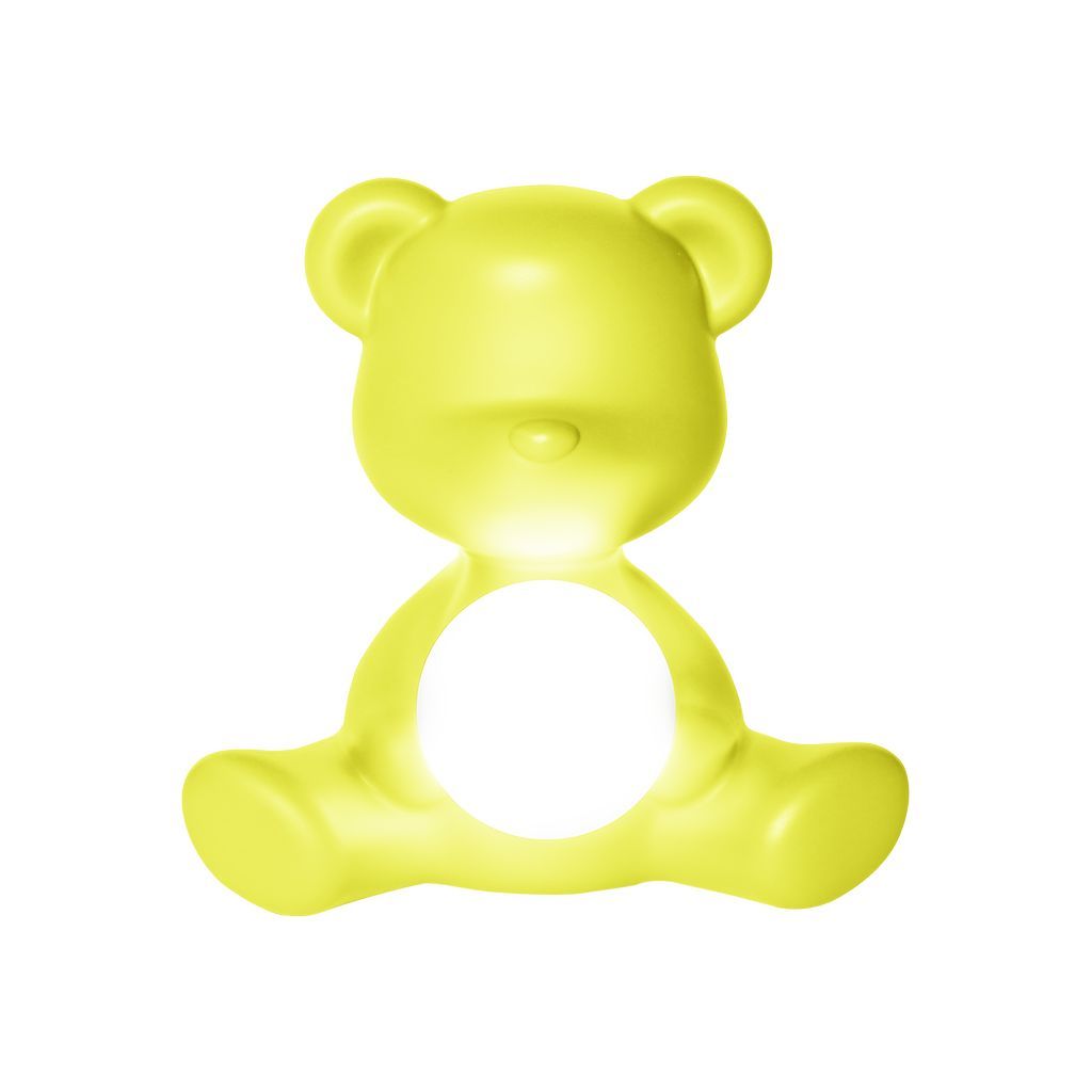 Qeeboo Teddy Girl Led Rechargeable Table Lamp, Lime