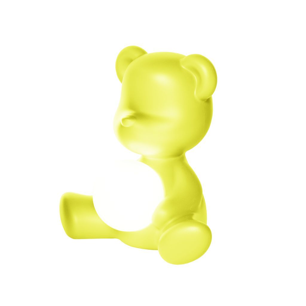 Qeeboo Teddy Girl Led Rechargeable Table Lamp, Lime