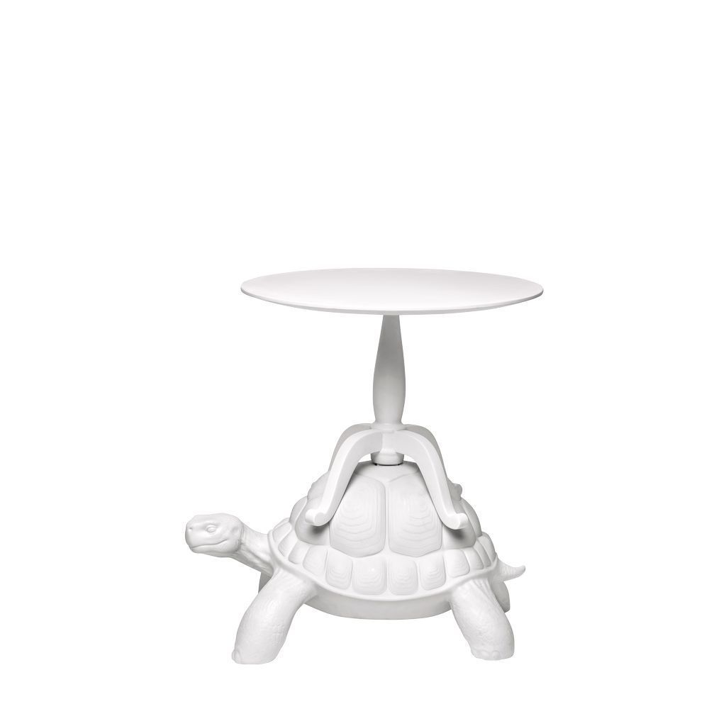 Qeeboo Turtle Carry Couchtisch, weiß