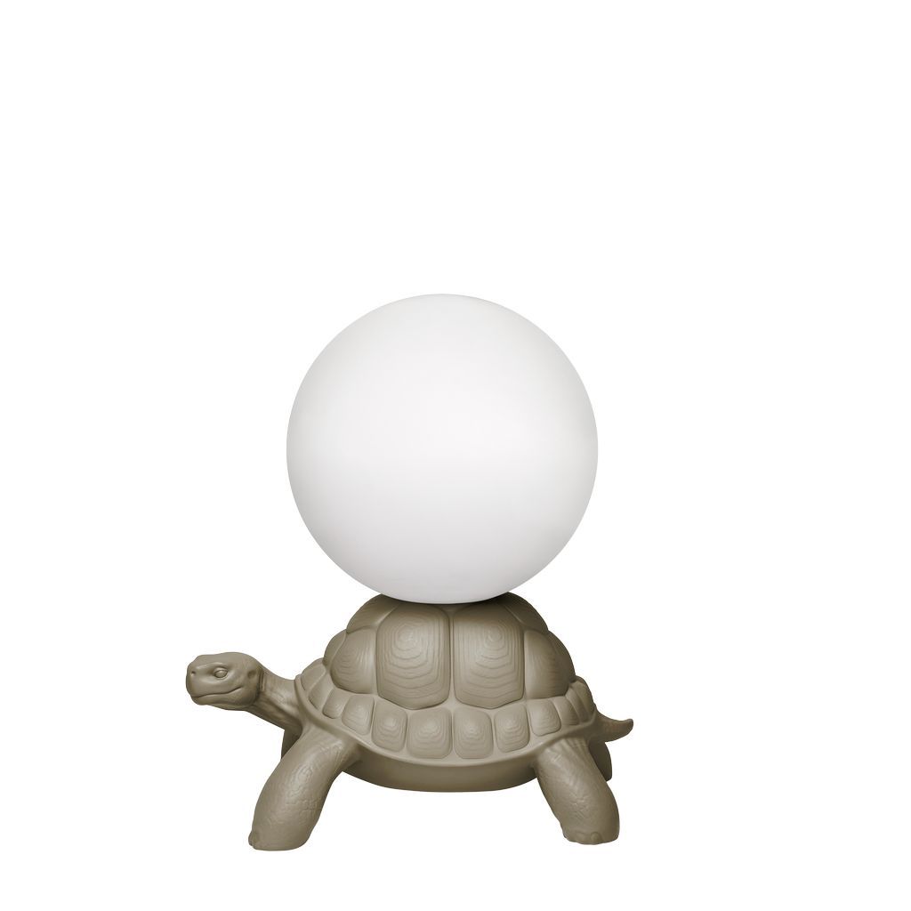 Qeeboo Turtle Carry Lamp, Grey