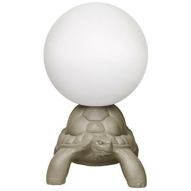 Qeeboo Turtle Carry Lampe, grau