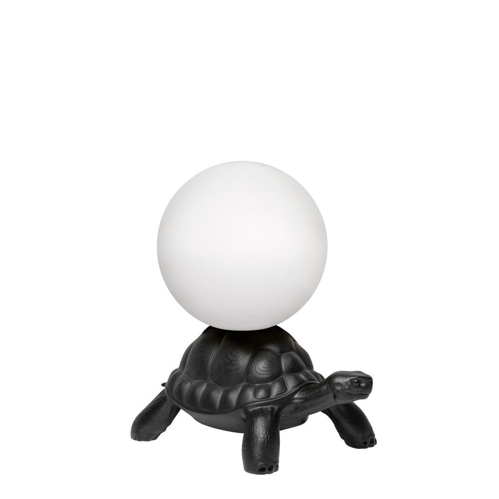 Qeeboo Turtle Carry Lamp, Black