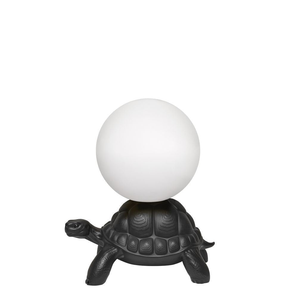 Qeeboo Turtle Carry Lamp, Black