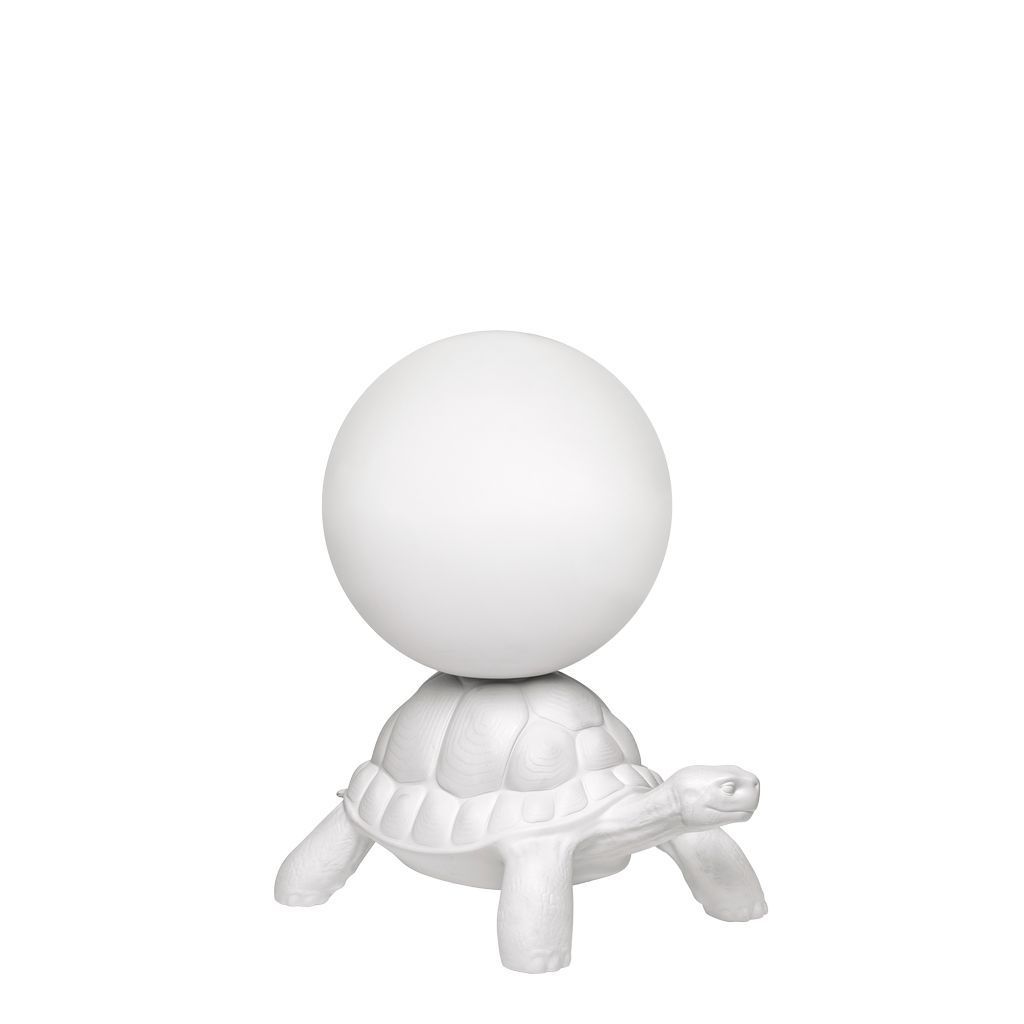 Qeeboo Turtle Carry Lamp, White