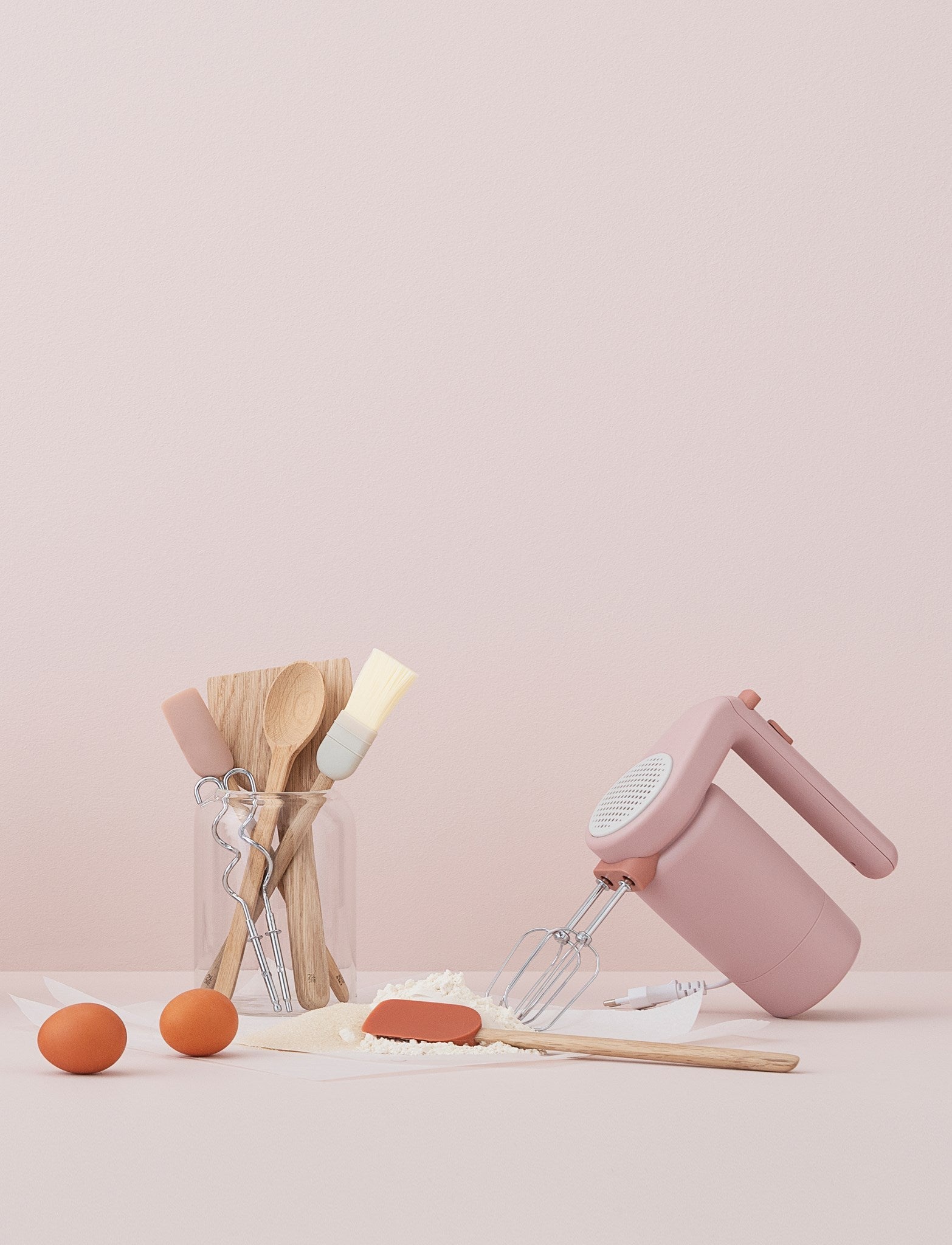 Rig Tig Foodie Hand Mixer, Light Pink