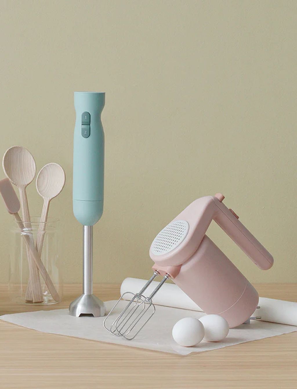 Rig Tig Foodie Hand Mixer, rosa claro