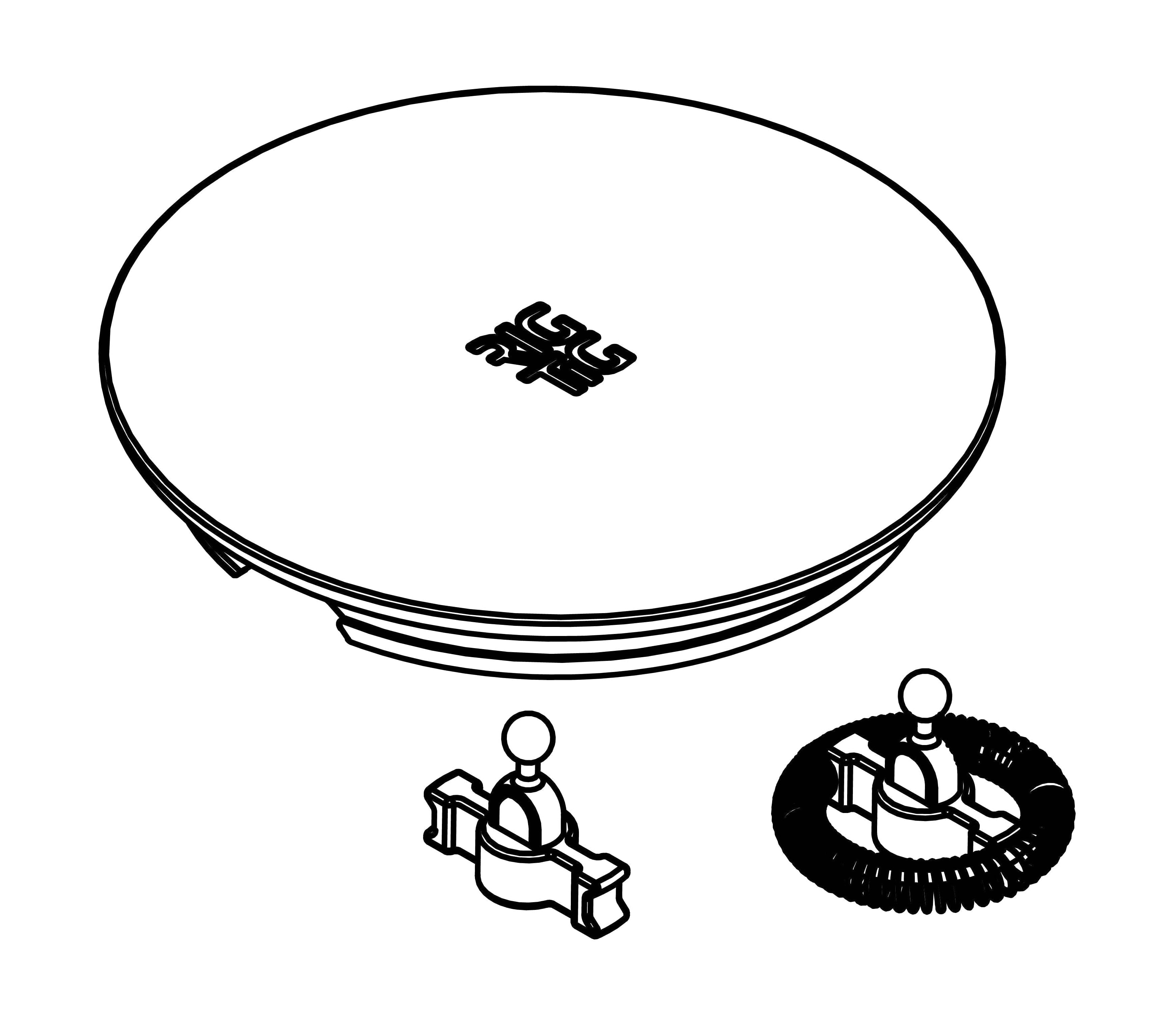 RIG TIG FOODIE MOLIE Roues / roues et couvercle pour frottes de lait