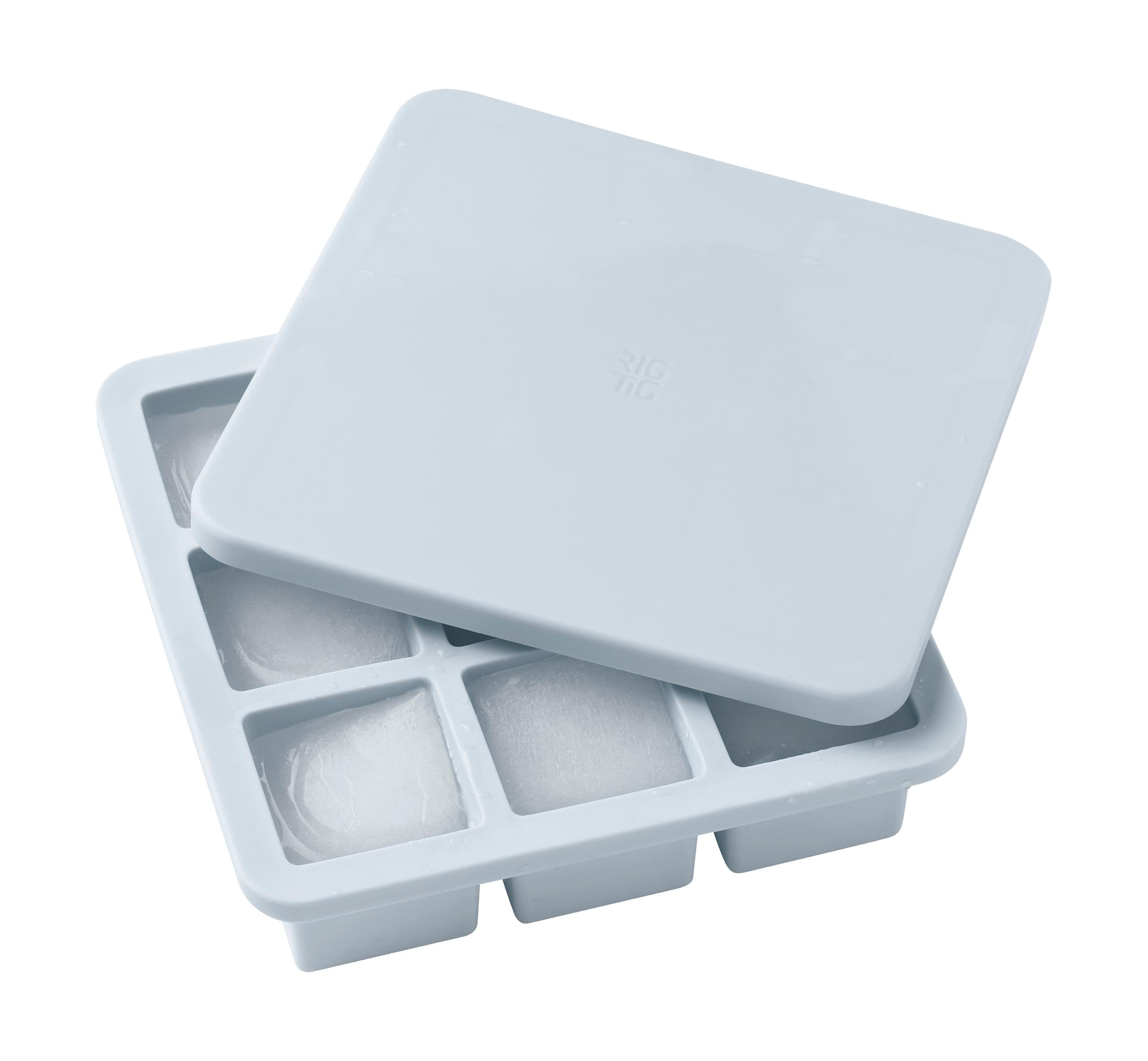 Rig Tig Freeze It Ice Cube Box avec couvercle 5,0 cm, bleu clair