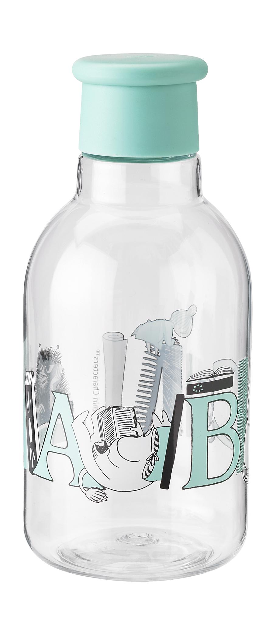 Rig Tig Moomin ABC Wasserflasche 0,5 l, Moomin Turquoise