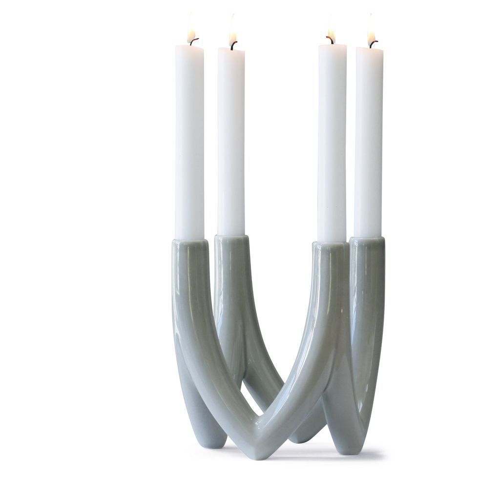 RO -Kollektion Kronleuchter Kerzenhalter mit 4 Armen, Mondstein