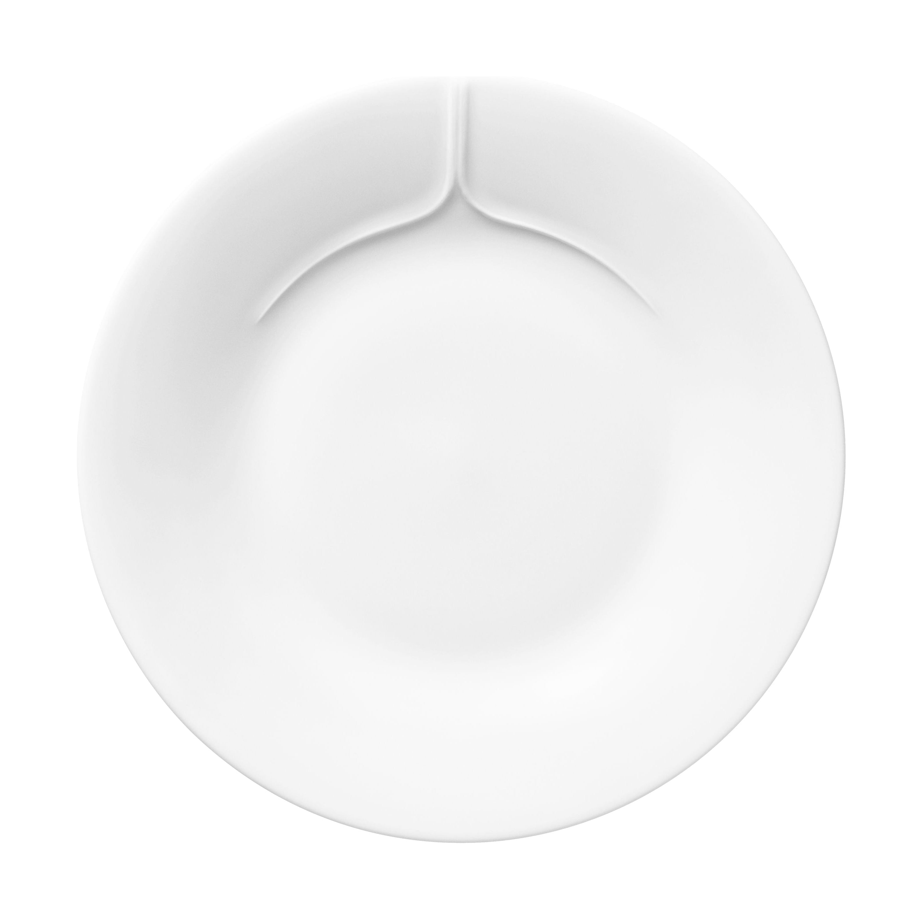 Rörstrand Pli Blanc Plate, 17 cm