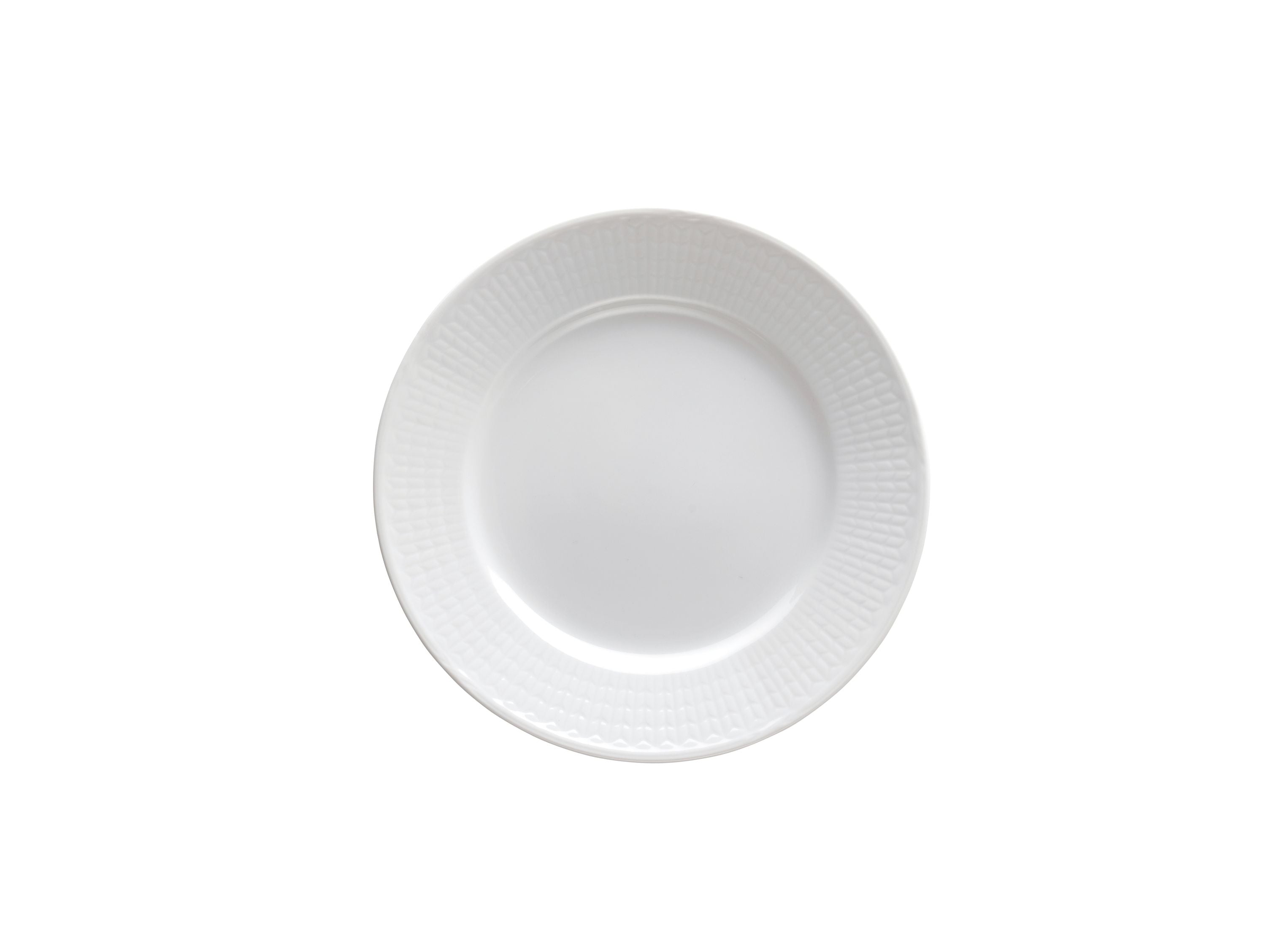 Rörstrand Swedish Grace Plate Snow, 21 Cm