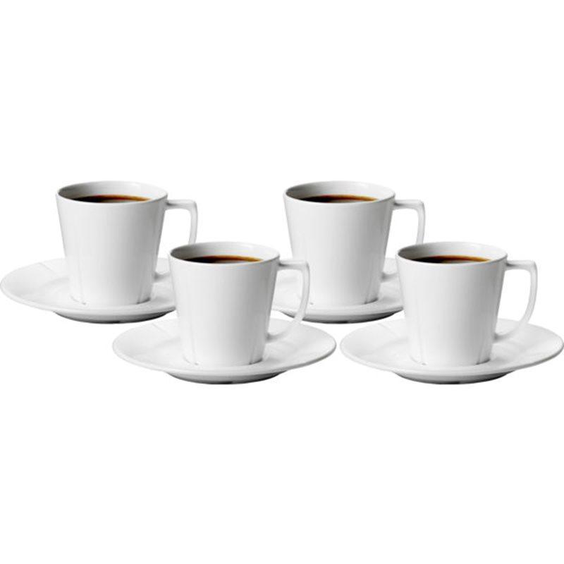 Rosendahl Grand Cru Coffee Tasse mit Untertasse, 26 Cl 4 PCs.