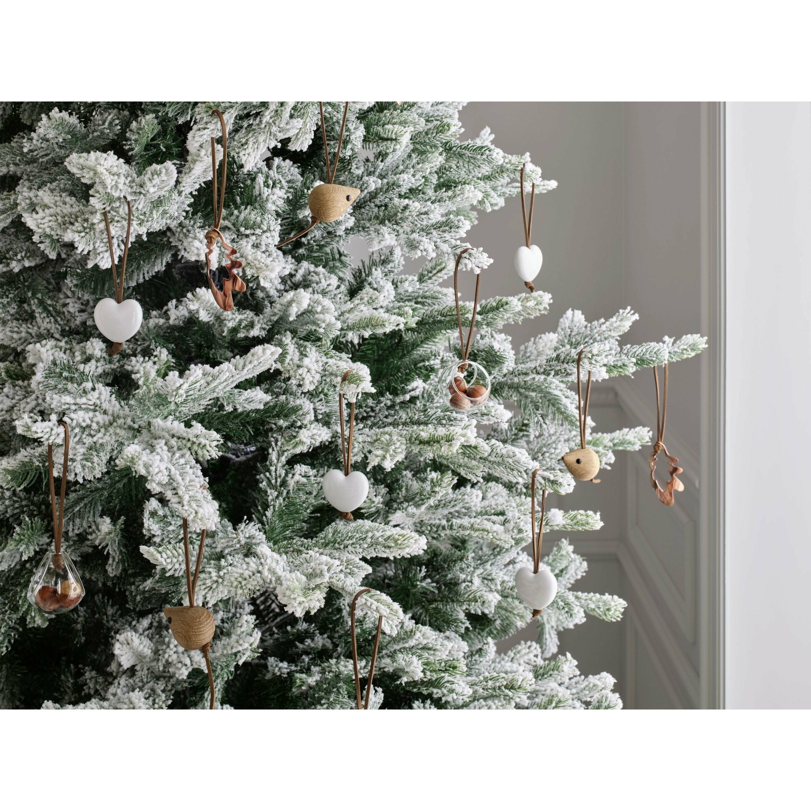 Rosendahl Nordic Tales Oak Leaf Christmas Decorations