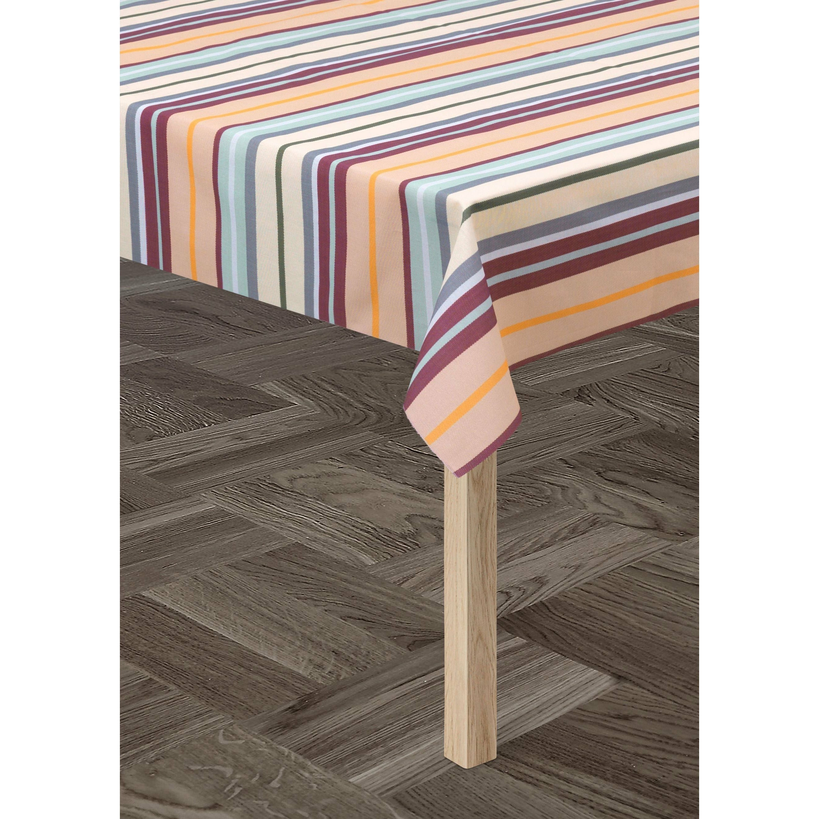 Rosendahl Outdoor Stripes Acryl -Tischdecke 140 cm, Multi