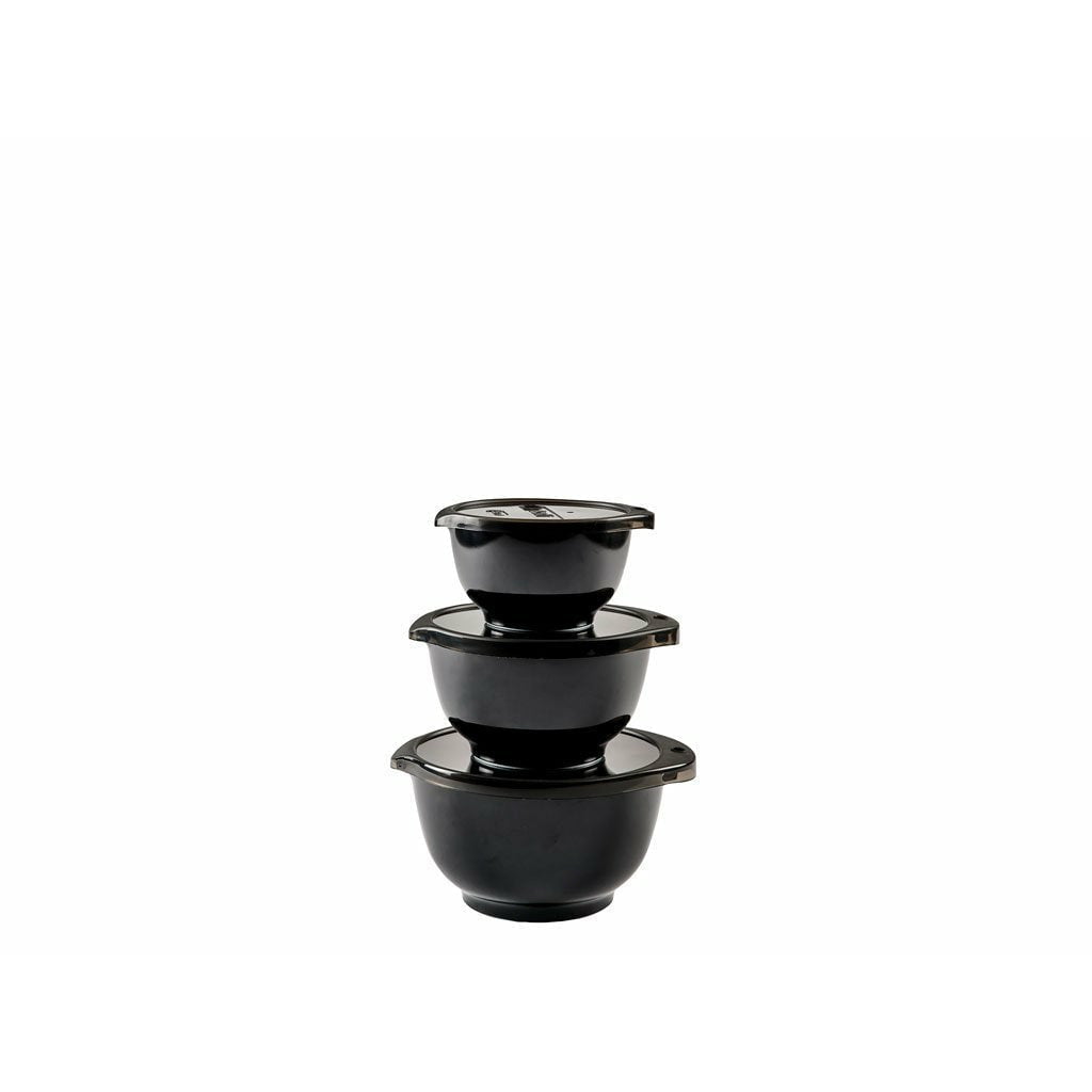 Rosti Margrethe Mini Bowl Set Black Edition, 6 Pieces
