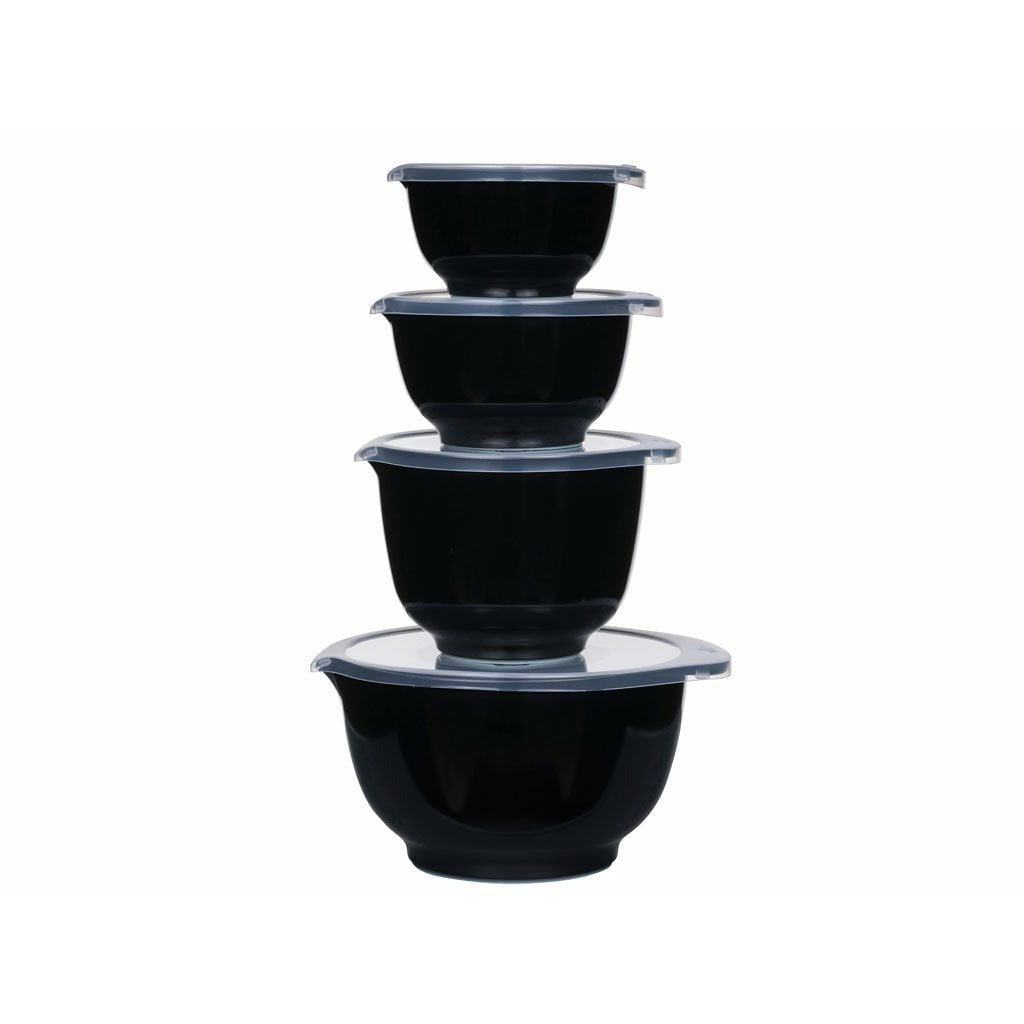 Rosti Margrethe Mixing Bowl Set Black, 8 Stücke