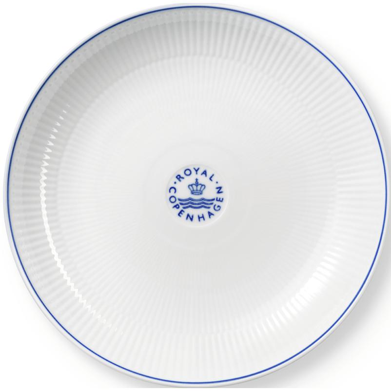 Royal Copenhague Blueline Bowl, 25 cm