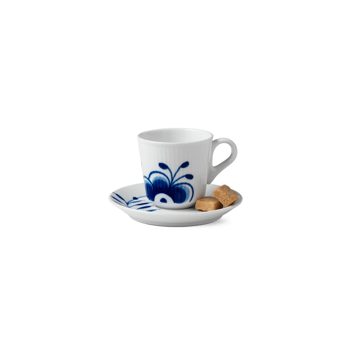 Royal Copenhagen Blue Mega Espresso Cup W. Saucer, 9cle