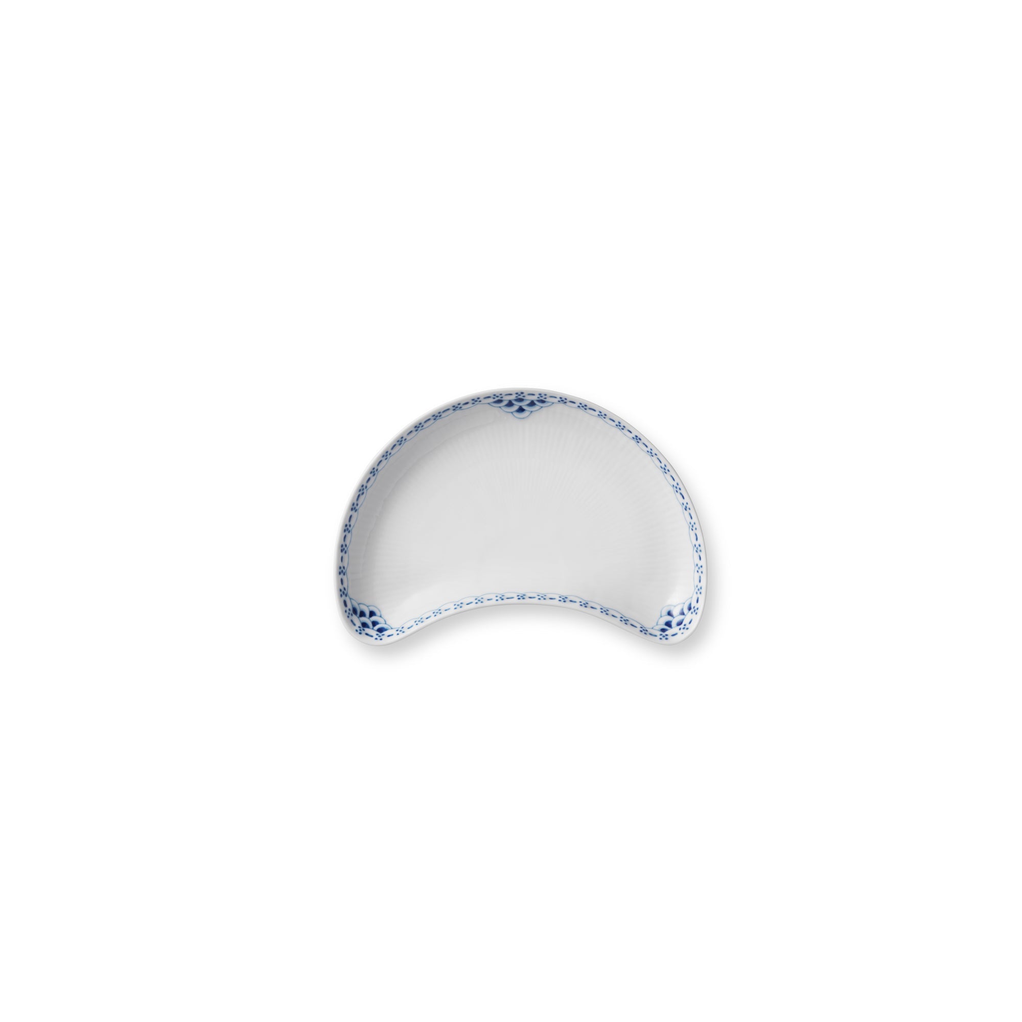 Royal Copenhagen Princess Bowl Crescent con forma de lubricación, 21.5 cm