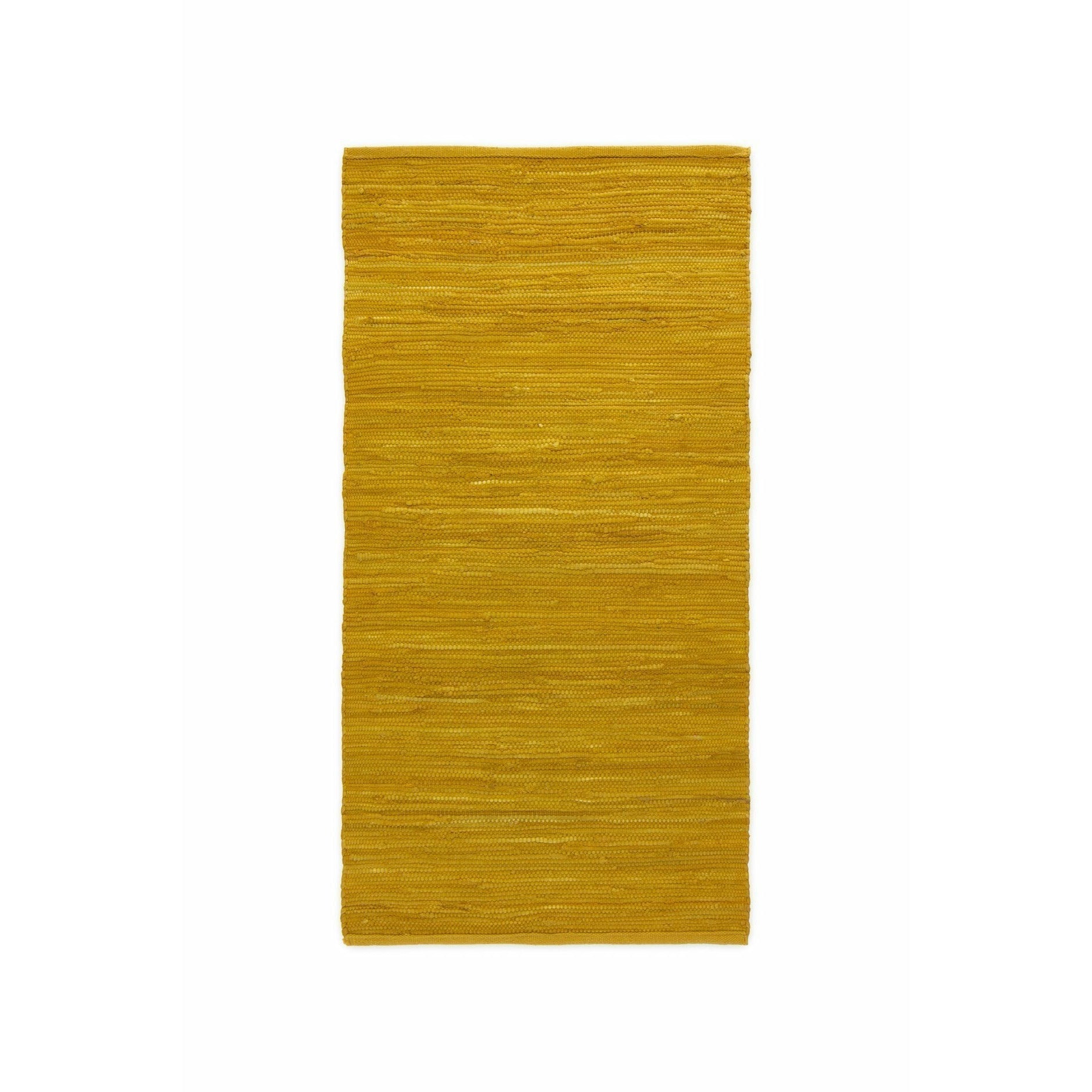 Rug Solid Cotton Rug Burnished Amber, 65 X 135 Cm