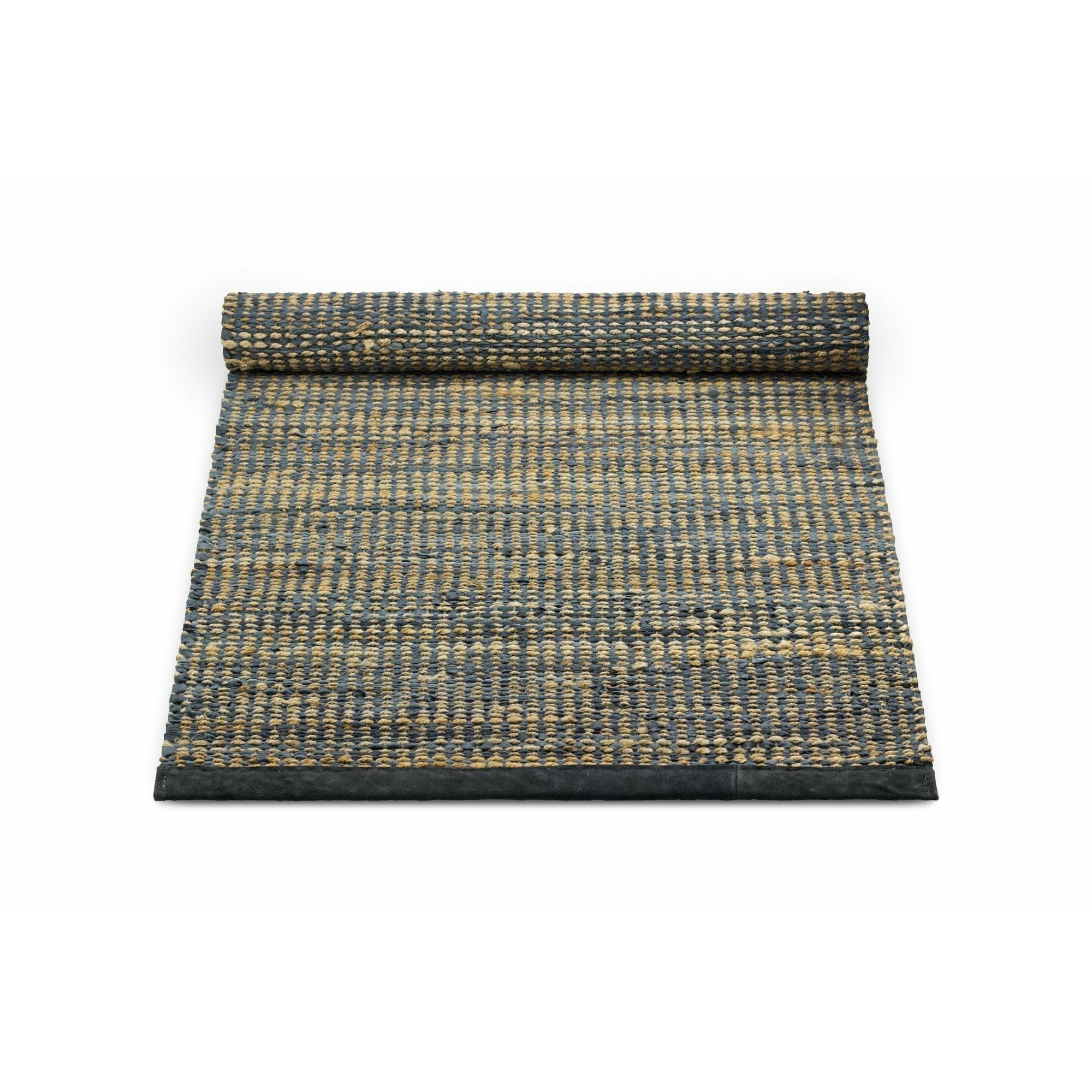 Rug Solid Jute Rug Graphite, 75 X 200 Cm