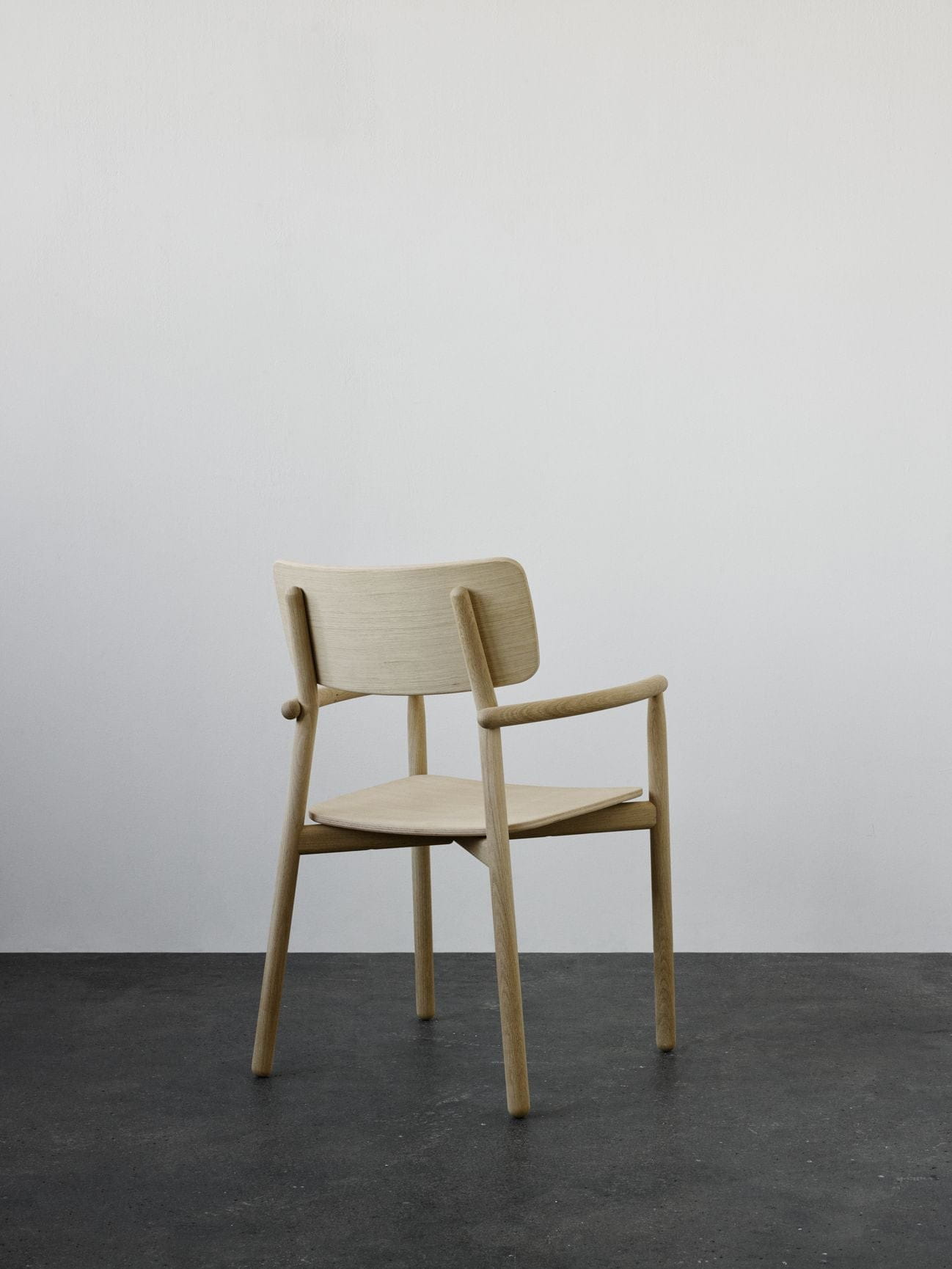 Fauteuil skagerak hven, chêne blanc huilé