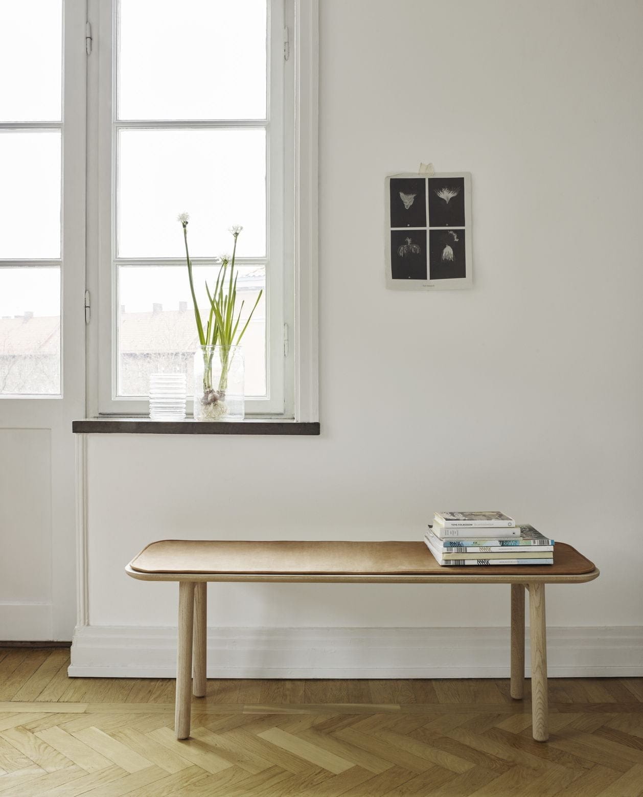 Skagerak Hven Bench, Oak Soaped White Pigmented