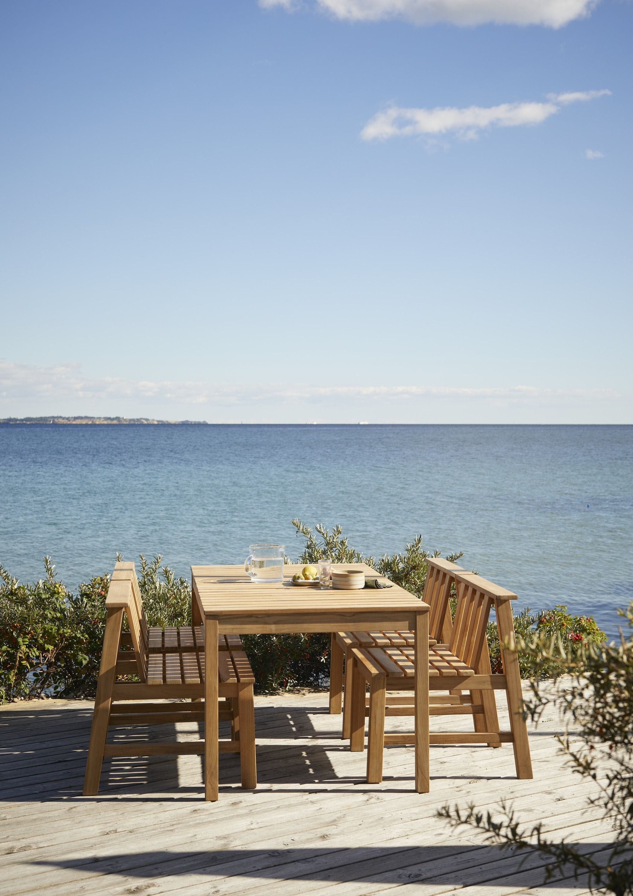 Mesa de tablones Skagerak, 160 cm