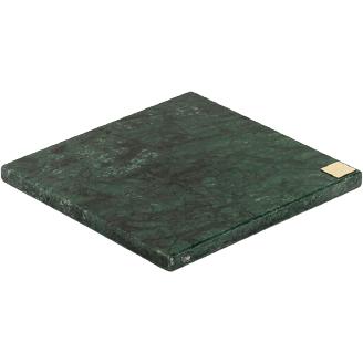 Skultuna carrara marbre plaque verte, lx w 15x15