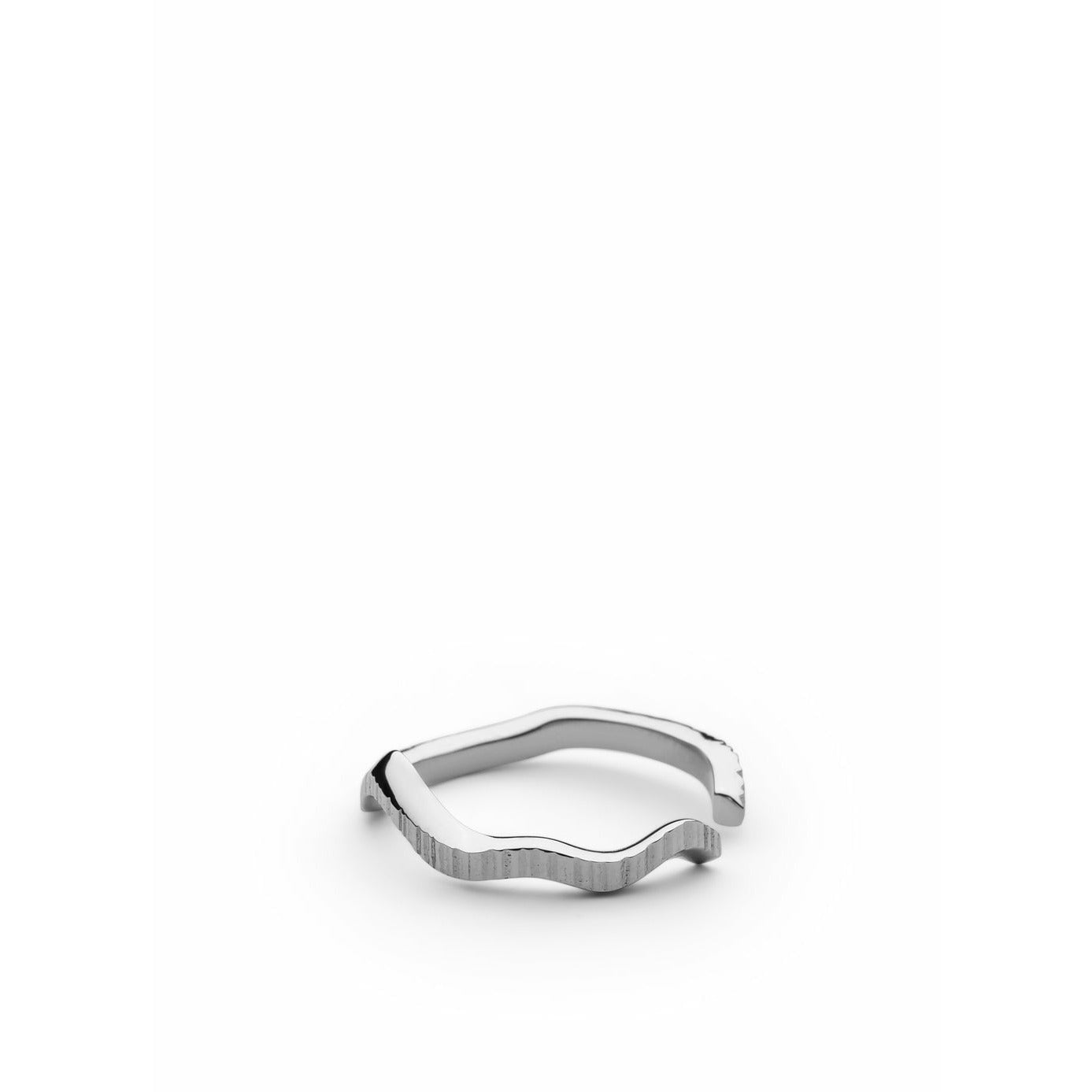 Skultuna Chêne Ring kleiner polierter Stahl, Ø1,6 cm