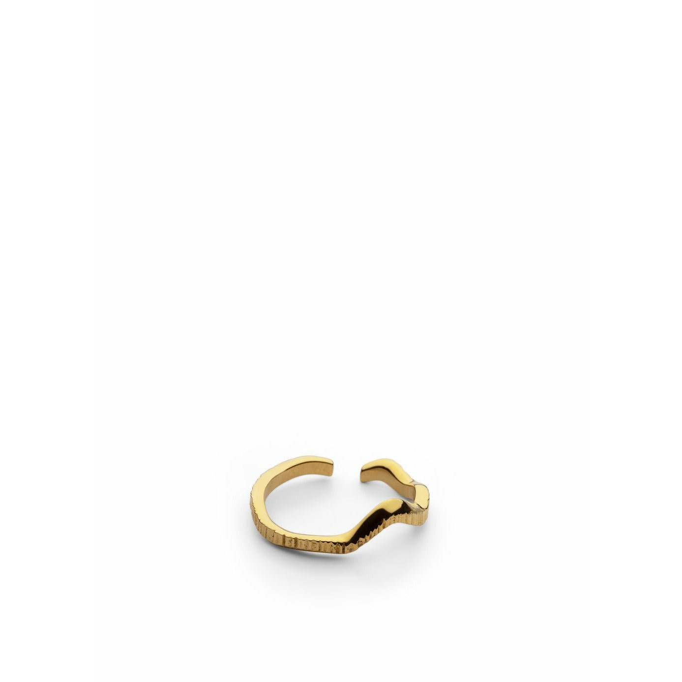 Skultuna chêne anneau petit plaqué or, Ø1,6 cm