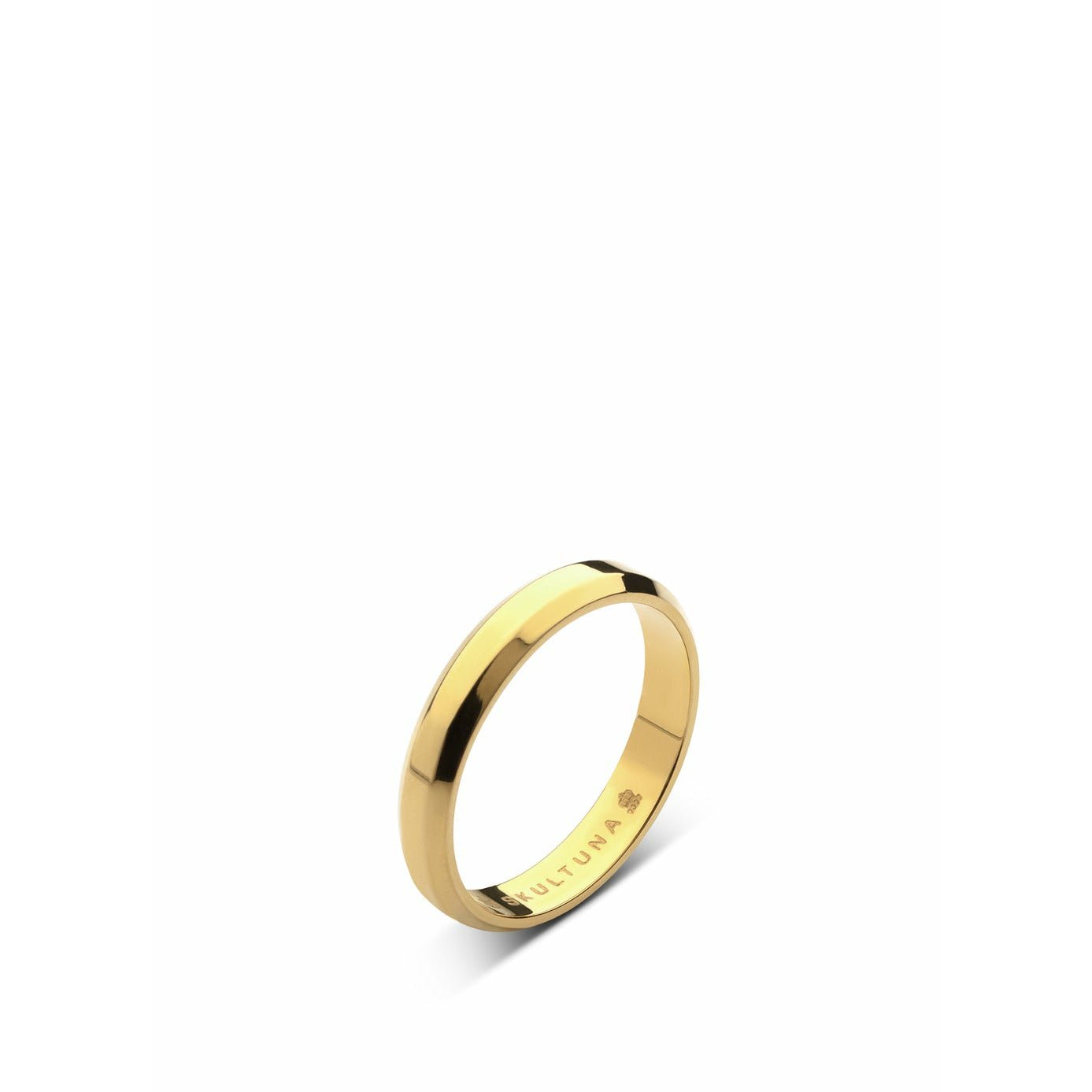Skultuna Icône Ring Medium 316 L Steel Gold plaqué, Ø1,81 cm