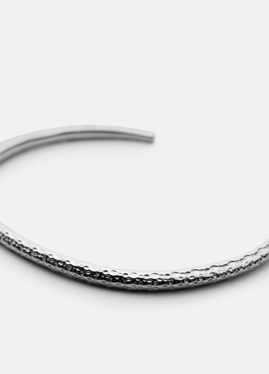 Pulsera de Skultuna Juneau Pequeño acero pulido, Ø14,5 cm