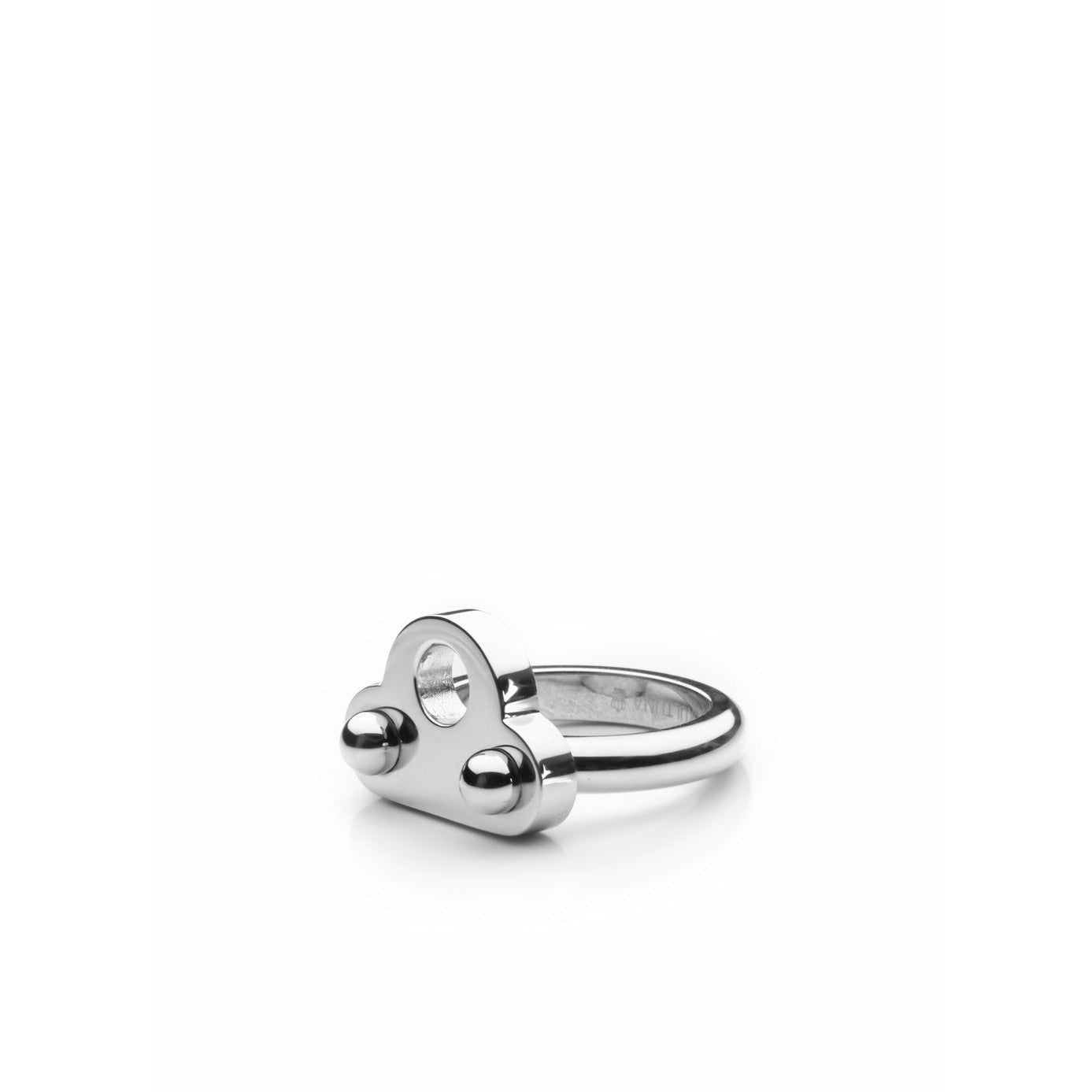 Skultuna Key Ring Ring de acero pulido grande, Ø1,97 cm