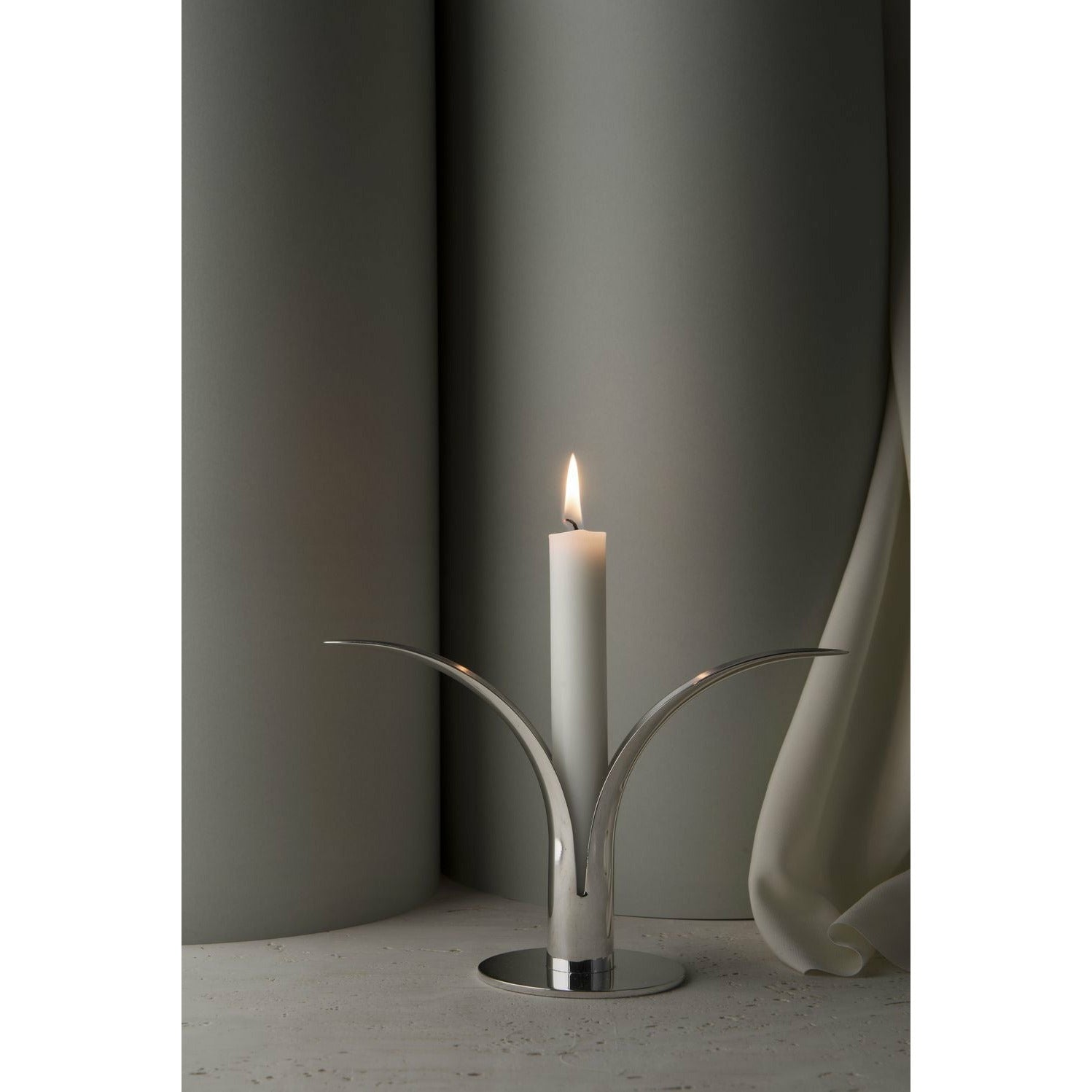 Skultuna The Lily Candlestick, sølv