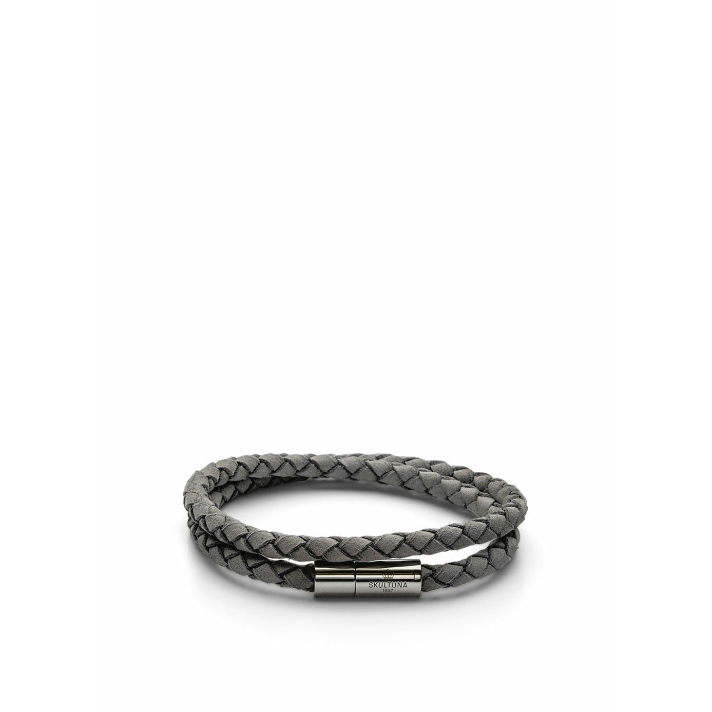 Skultuna det mocka armbandet medium Ø16,5 cm, grå