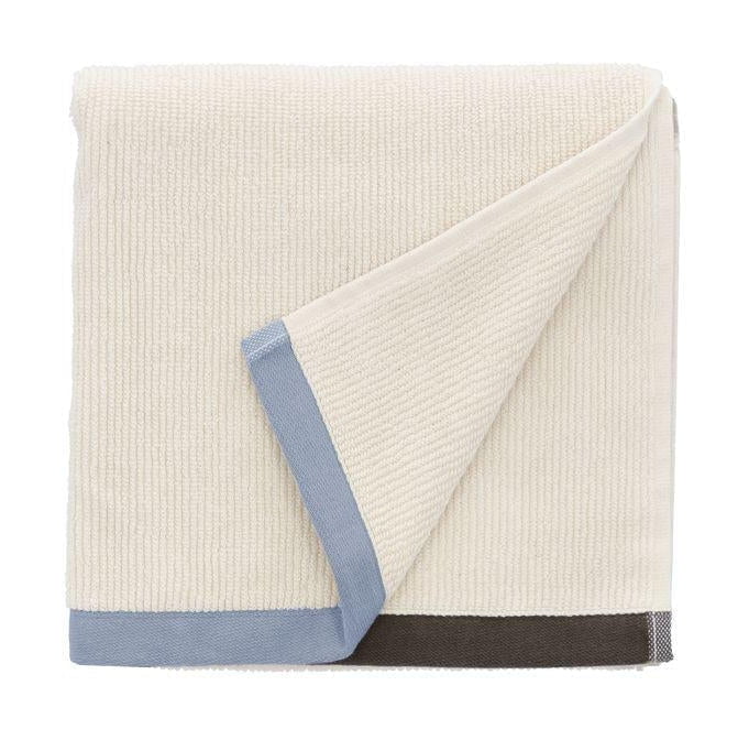 Södahl kontrast håndklæde 50x70, himmelblå