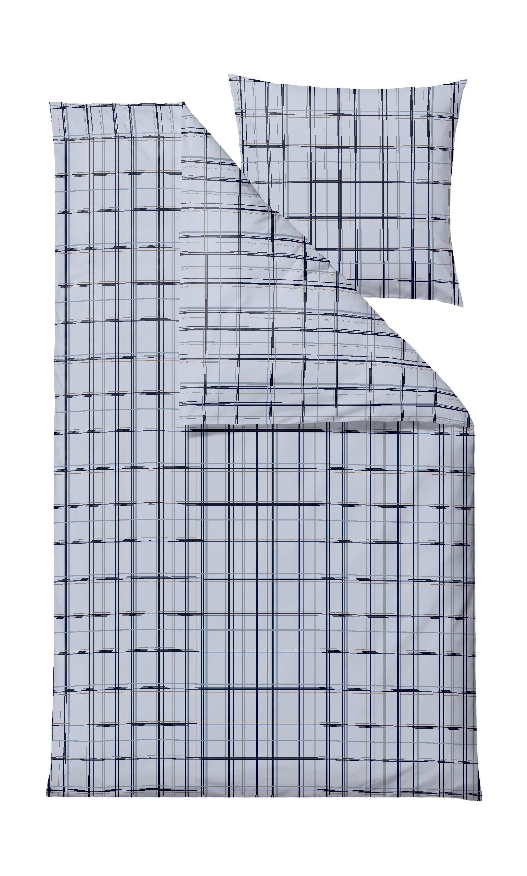 Södahl Define Bed Linen 140x200 Cm, Linen Blue