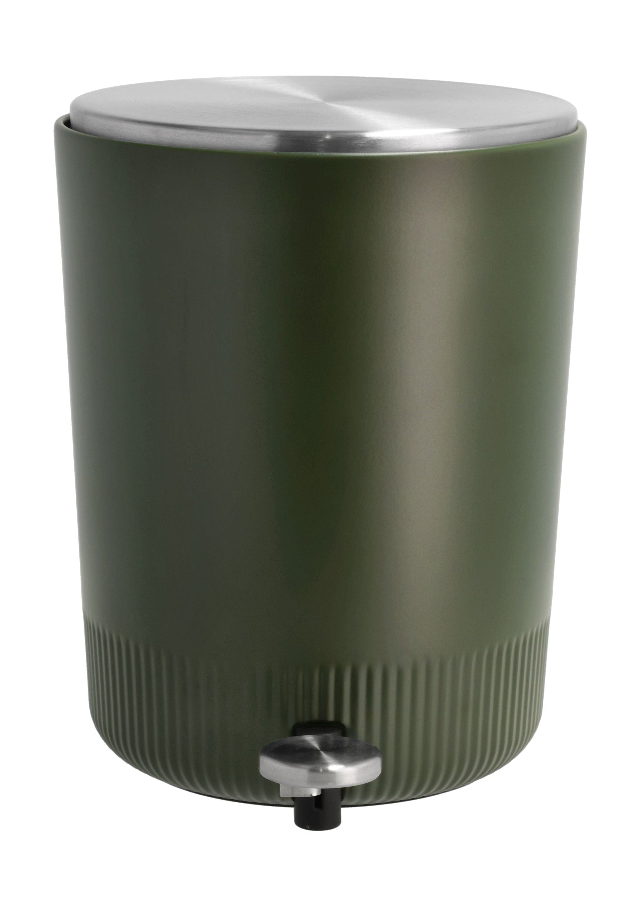 Sändahl Plissé Pedal Bucket 5 L, Forest Green