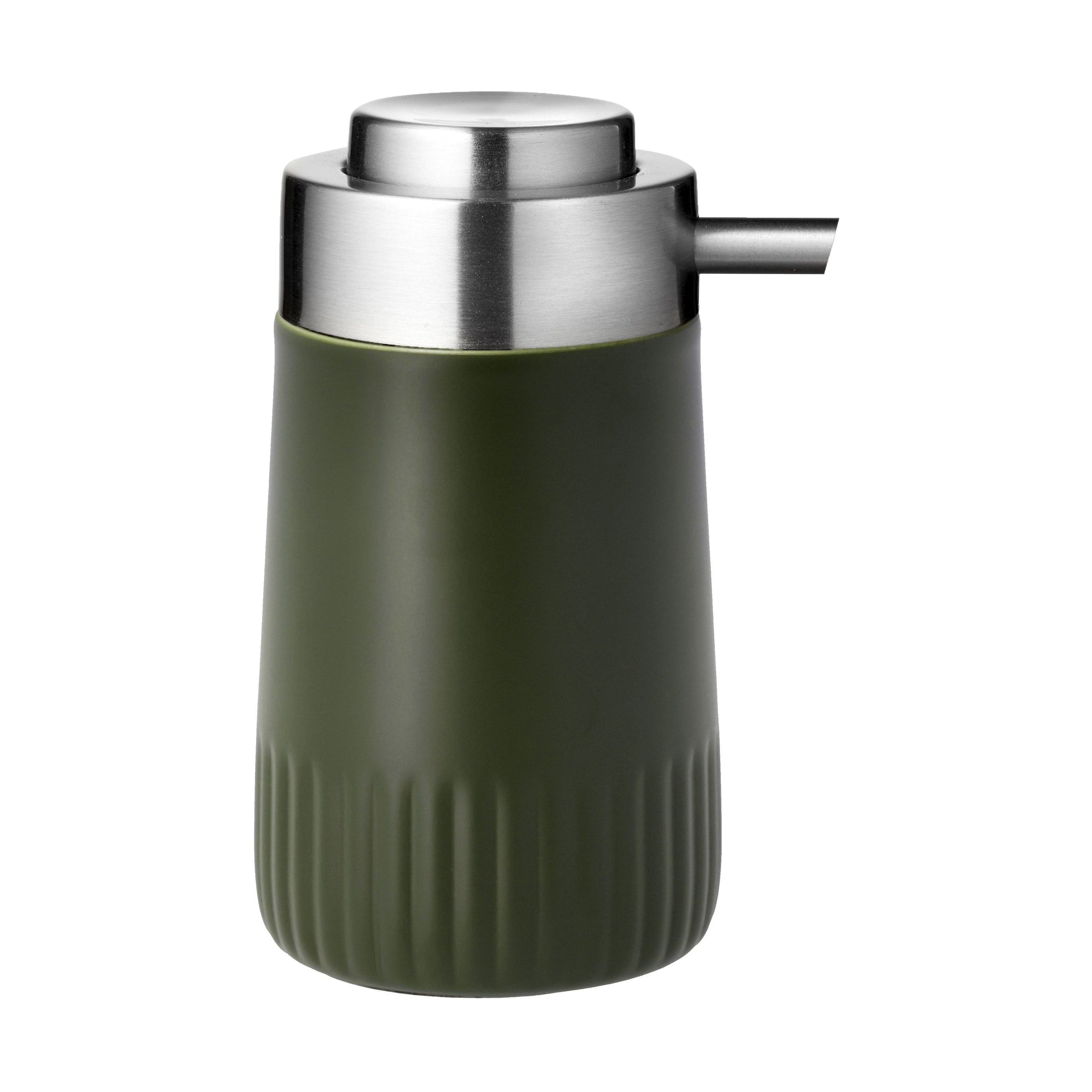 Södahl Plissé Soap Dispenser 500 ml, Forest Green