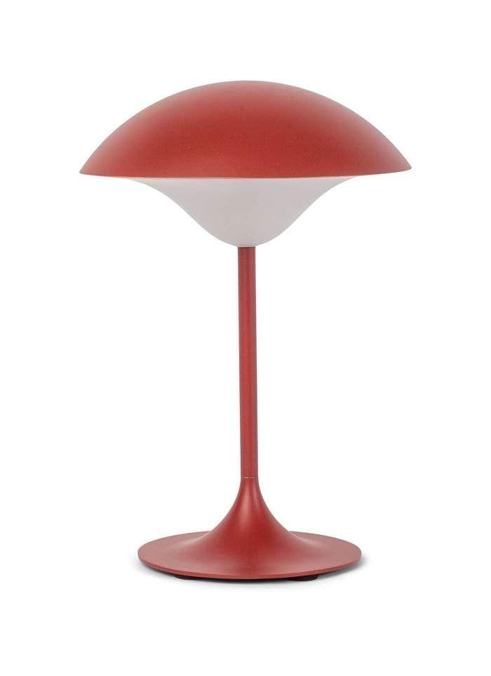Forårskøbenhavns Eclipse Table Lamp, Ruby Red