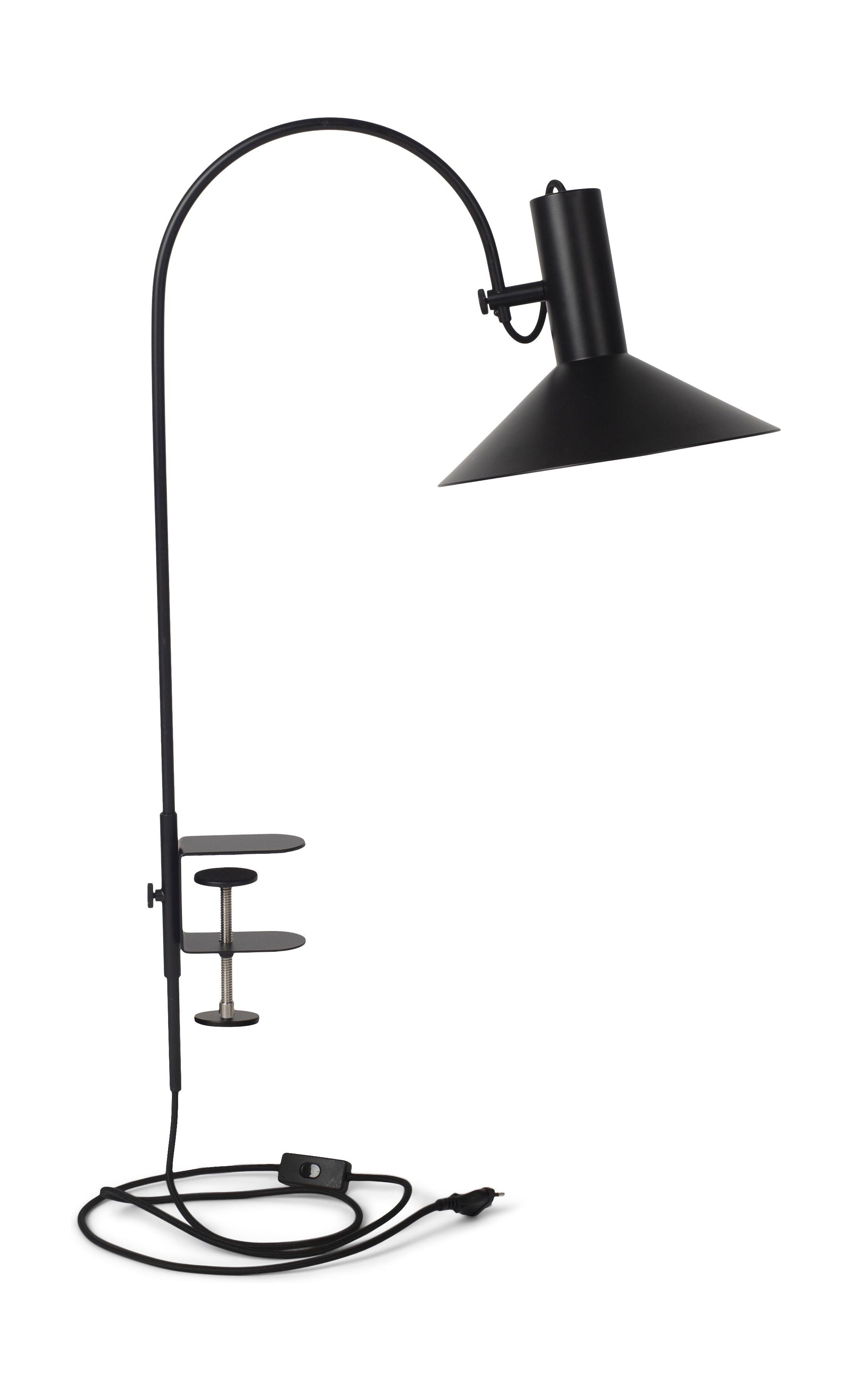 Forårskøbenhavns formel -bordlampe, sort