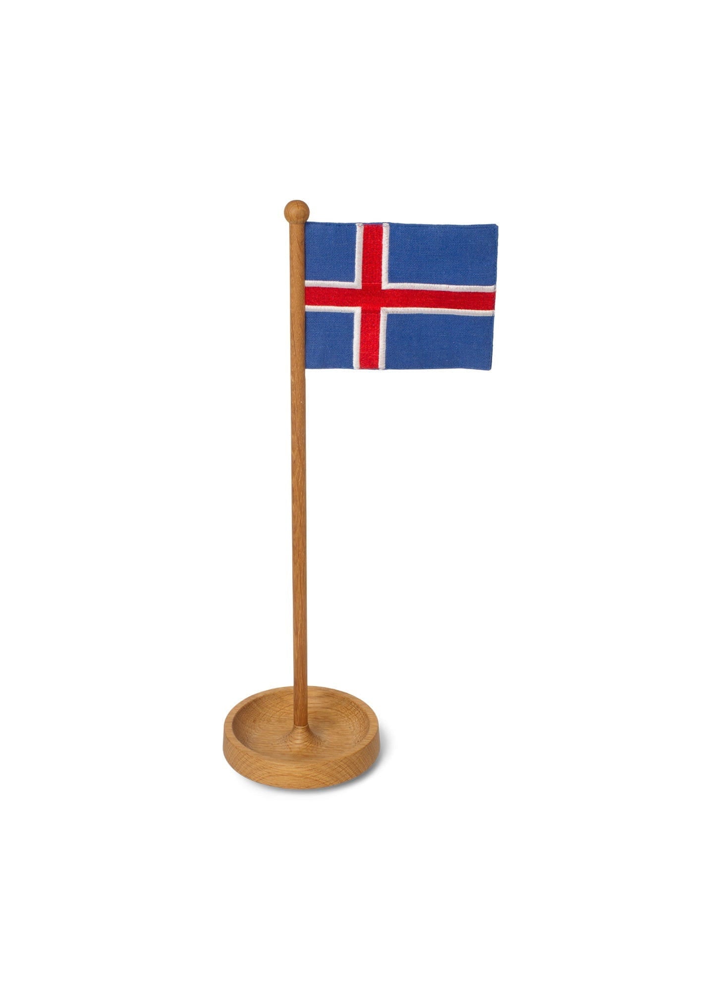 Forårskøbenhavnsbordflag, islandsk flag