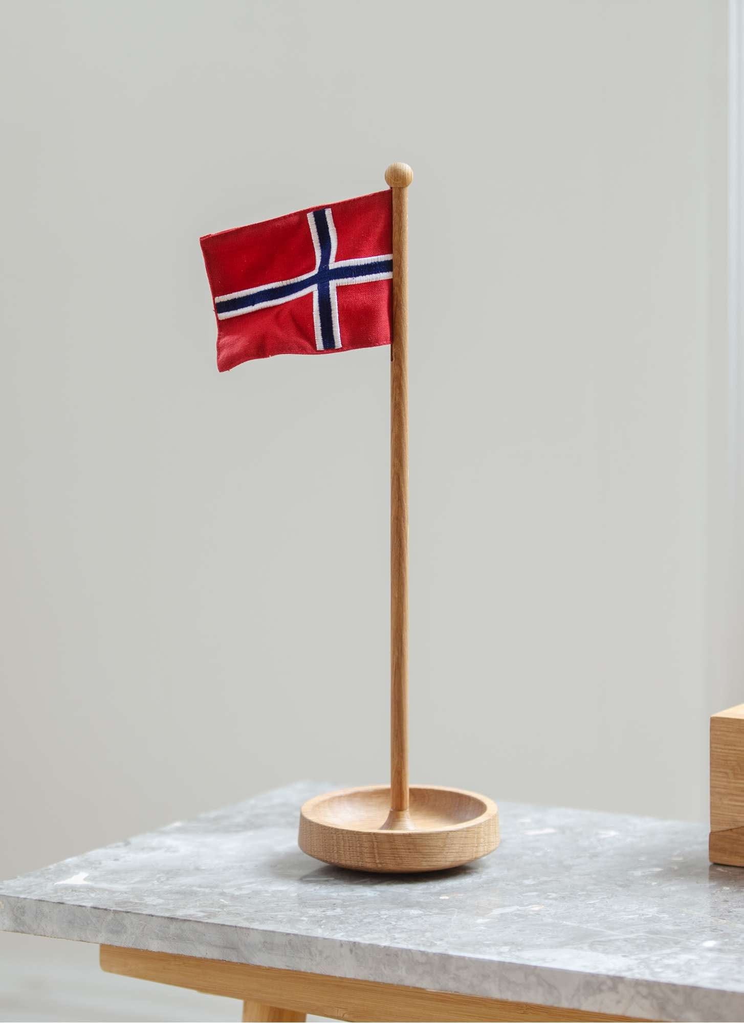 Drapeau de la table de la copenhague du printemps, drapeau norvégien